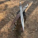 Viking Battle Ready Hand Forged Steel Sword