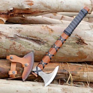 Ragnar Lothbrok Hand-Forged Viking Hunting Axe