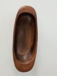 Unique Retro Carved Wood Bowl - Norwegian/Scandinavian