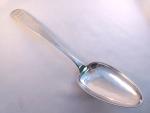 19th Century Norwegian Sterling Silver Serving Spoon