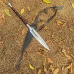 Viking Spear with Handmade Carbon Steel Blade