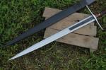 Battle Ready Hand Forged Viking Sword with Scabbard