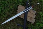 Battle Ready Hand Forged Viking Sword with Scabbard