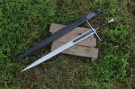 Battle Ready Hand Forged Viking Sword with Scabbard
