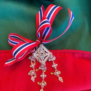 Norwegian Bunad Sølje Brooch in 830S Silver