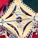 Norwegian Bunad Sølje Brooch in 830S Silver