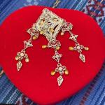 Norwegian Bunad Sølje Brooch in 830S Silver