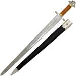 36.5" Viking Silver Crossguard Sword with Pommel