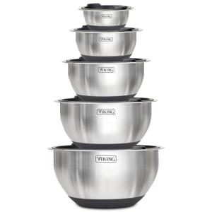 Norseman Stainless Steel Mixing Bowl Set - 10 Pieces