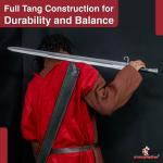 Medieval Longsword - Hand-Forged High Carbon Steel