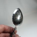 Norse Silver Twisted Rope Handle Spoon