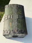 Vintage Norwegian Immigrant Trunk with Green Hardware