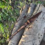 Custom Viking Spear with Carbon Steel Blade