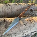 Custom Viking Spear with Carbon Steel Blade