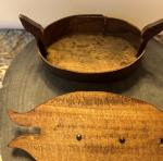 Vintage Norwegian Tina Box with Snap Lid