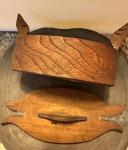 Vintage Norwegian Tina Box with Snap Lid