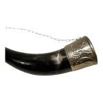 Ornate Viking Drinking Horn from Norway