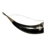 Ornate Viking Drinking Horn from Norway