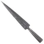 Viking Hand-Forged Damascus Steel Spear Head