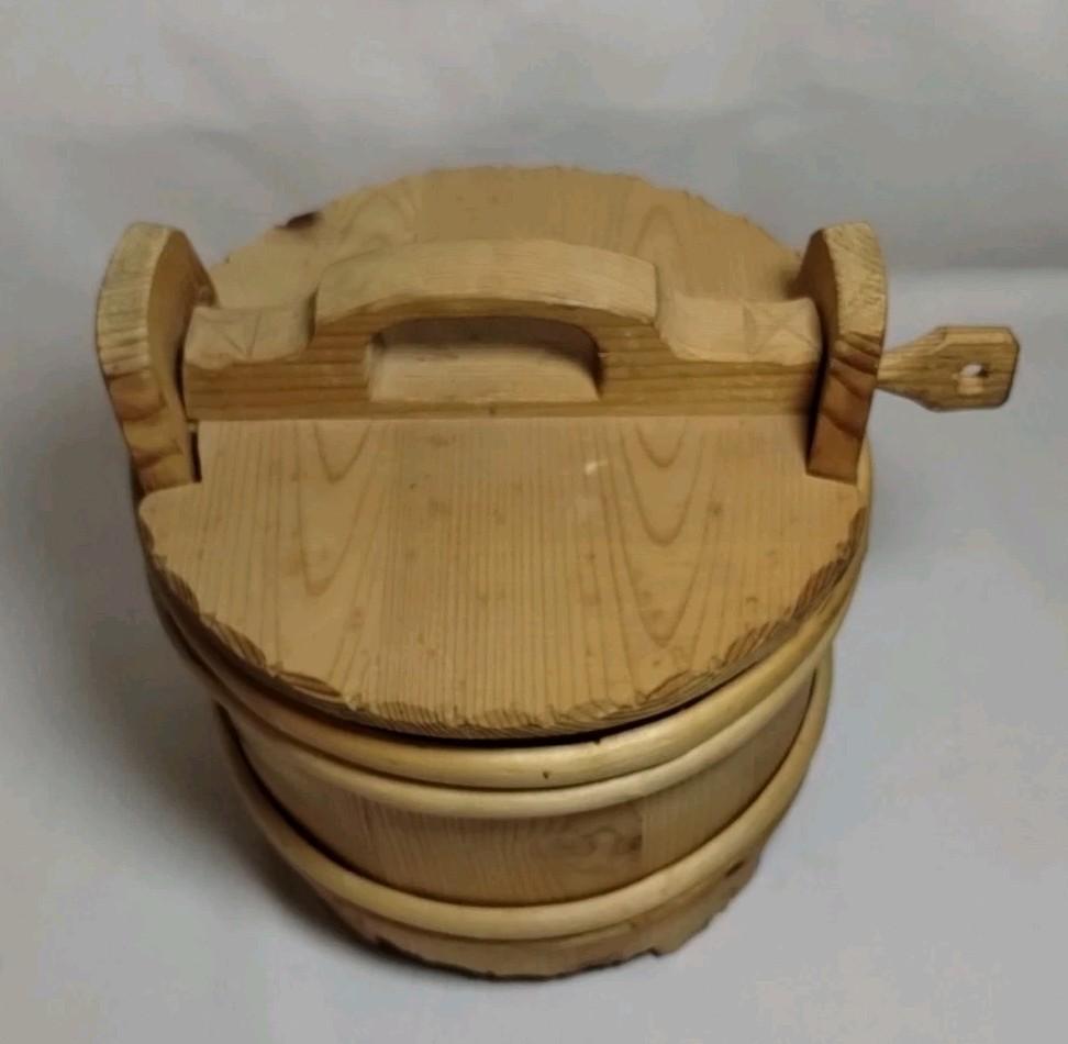 Scandinavian Folk Art Carved Butter Box
