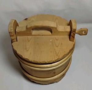 Scandinavian Folk Art Carved Butter Box