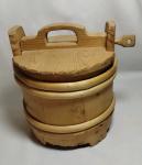 Scandinavian Folk Art Carved Butter Box