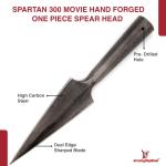 Viking Replica Hand-Forged Iron Throwing Spear Head