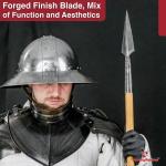 Viking Replica Hand-Forged Iron Throwing Spear Head