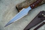Viking Spear 33" Carbon Steel with Rosewood Handle