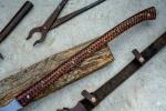 Viking Spear 33" Carbon Steel with Rosewood Handle