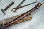 Viking Spear 33" Carbon Steel with Rosewood Handle