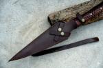 Viking Spear 33" Carbon Steel with Rosewood Handle