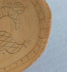 Set of 2 Vintage Norwegian Carved Wooden Spoons