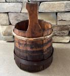 18th Century Scandinavian Handmade Piggin Bucket
