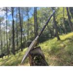 Personalized Viking Spear with Carbon Steel Blade