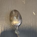 T H Marthinsen Norwegian Silver Etched Spoon 356 NM