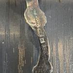 T H Marthinsen Norwegian Silver Etched Spoon 356 NM