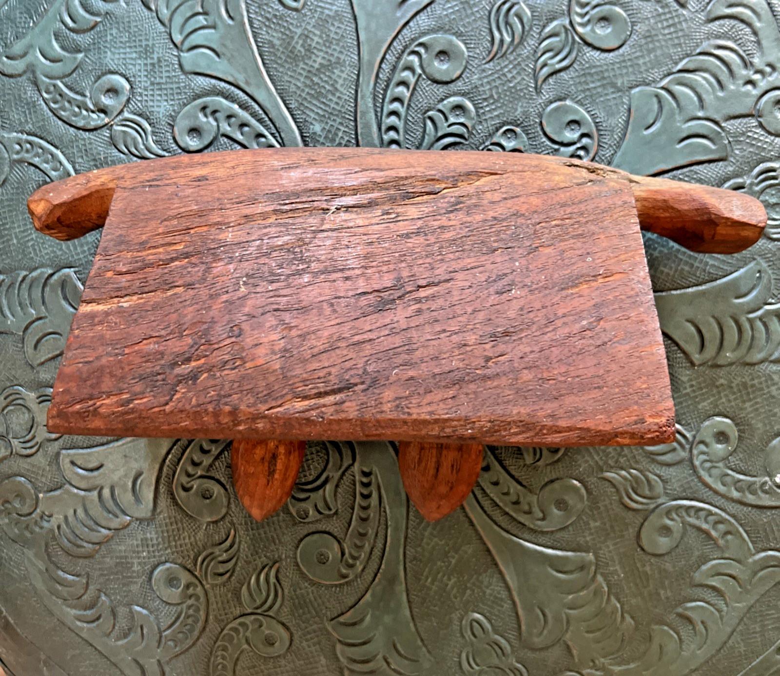 19th Century Hand-Carved Scandinavian Cow Bell