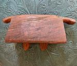19th Century Hand-Carved Scandinavian Cow Bell