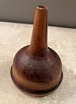 19th Century Scandinavian Wood Funnel in Black Walnut