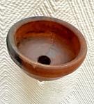 19th Century Scandinavian Wood Funnel in Black Walnut