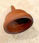 19th Century Scandinavian Wood Funnel in Black Walnut