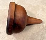 19th Century Scandinavian Wood Funnel in Black Walnut