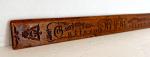 Norwegian Folk Art Carved Wood Molstad Piece