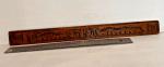 Norwegian Folk Art Carved Wood Molstad Piece
