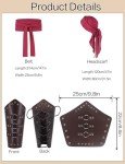Norseman Pirate Costume for Men with Accessories