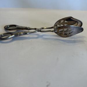 Norwegian Silver 830S Pastry Sandwich Fork Tongs