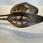 Norwegian Silver 830S Pastry Sandwich Fork Tongs