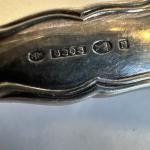 Norwegian Silver 830S Pastry Sandwich Fork Tongs