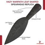 Hand-Forged Iron Viking Throwing Spear Head